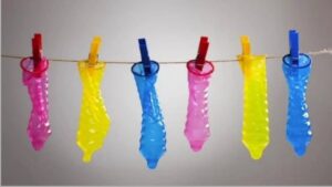 Why is International Condom Day celebrated before Valentine's Day?